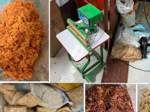 Điều tra vụ phát hiện gần 2 tấn ruốc gà, ruốc lợn không rõ nguồn gốc ở Thanh Hóa