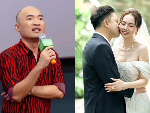 Tiến Luật phản ứng khi Đinh Ngọc Diệp kỷ niệm 10 năm đám cưới