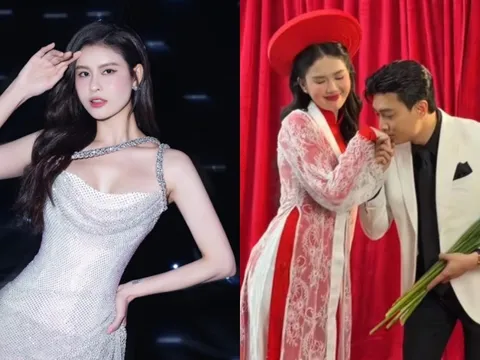 Trương Quỳnh Anh nói đúng 9 chữ về ảnh cưới Quốc Trường và Ngọc Trinh