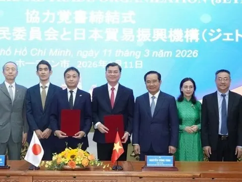 TP.HCM hợp tác JETRO thúc đẩy đầu tư công nghệ cao từ Nhật Bản