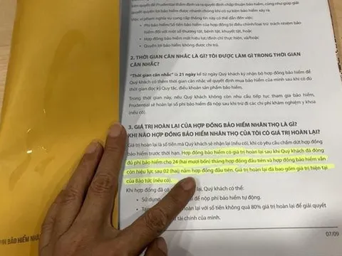 Đóng 150 triệu tiền phí bảo hiểm nhân thọ suốt 5 năm, đến khi dừng hợp đồng, người đàn ông chỉ nhận về 20 triệu