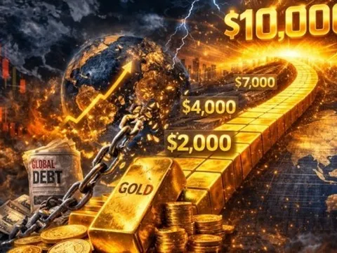 Giá vàng hôm nay 13/3/2026 thiết lập mặt bằng mới, lộ diện nhân tố kéo vàng đi xuống; Con đường lên đỉnh 10.000 USD không còn quá phi lý?