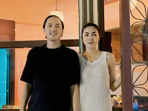 Tăng Thanh Hà tình tứ bên chồng, một chi tiết gây chú ý