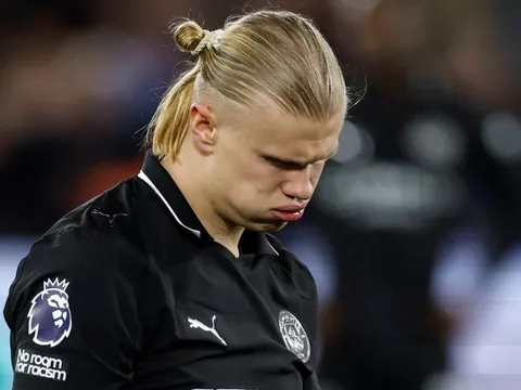 Man City trả giá vì Haaland sa sút