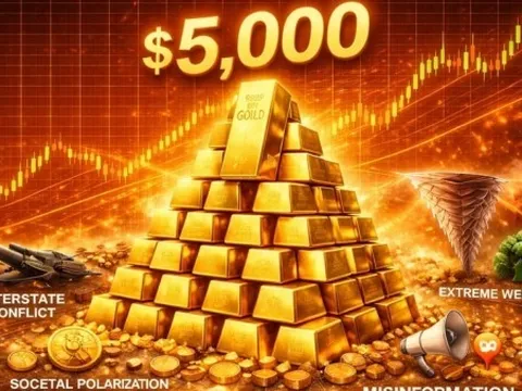 Giá vàng hôm nay 17/3/2026 trong thế 'phòng thủ', đối mặt áp lực giảm mạnh, nhưng thực tế đang thiết lập một xu hướng dài hạn và mạnh mẽ?