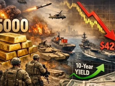 Giá vàng hôm nay 20/3/2026 giảm sốc, sẽ còn tiếp tục tuột dốc? 'Cơn bão hoàn hảo' khiến vàng không còn là nơi trú ẩn an toàn