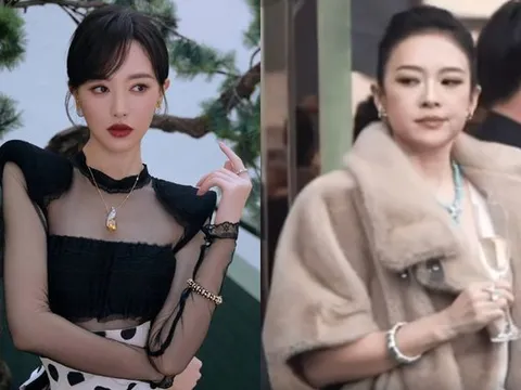 Đường Yên vướng nghi vấn 'lấn lướt' vị trí của đàn chị ngay chốn đông người