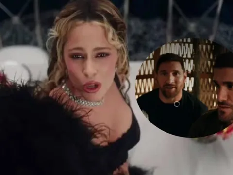 Messi xuất hiện trong MV của nữ ca sĩ