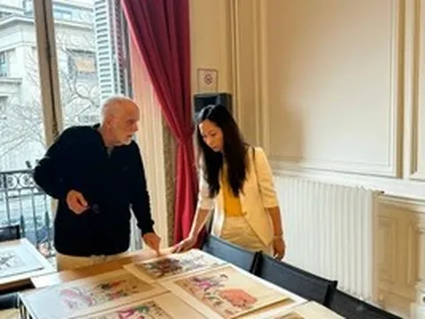 Người trẻ tìm về tranh dân gian: Công trình của học giả Pháp gây sốt trở lại