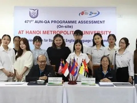 Hai chương trình đào tạo của Trường ĐH Thủ đô Hà Nội đạt chuẩn AUN-QA