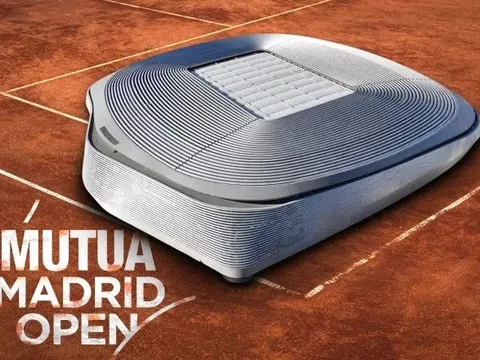 Thánh địa Bernabeu biến thành sân tennis