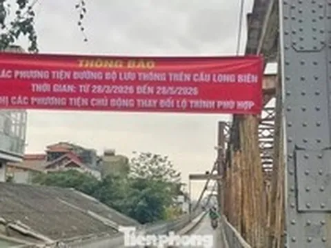 Cấm xe qua cầu Long Biên trong 2 tháng, người dân di chuyển thế nào?