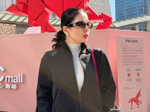 Lệ Quyên lên đồ sang chảnh, tiết lộ lý do lần đầu đi Trung Quốc