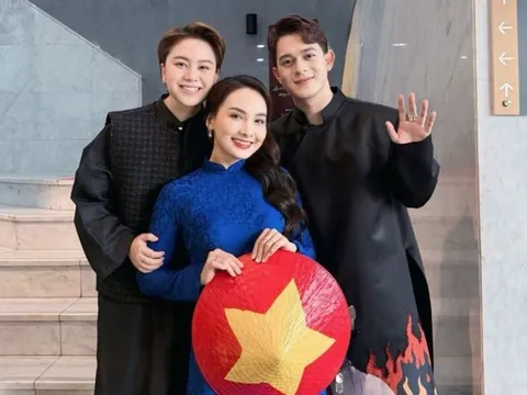 Khung hình Bảo Thanh bên hai diễn viên từng cùng đóng phim 'Về nhà đi con' gây chú ý