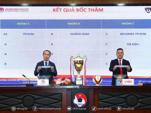Chốt lịch VCK U15 quốc gia 2026