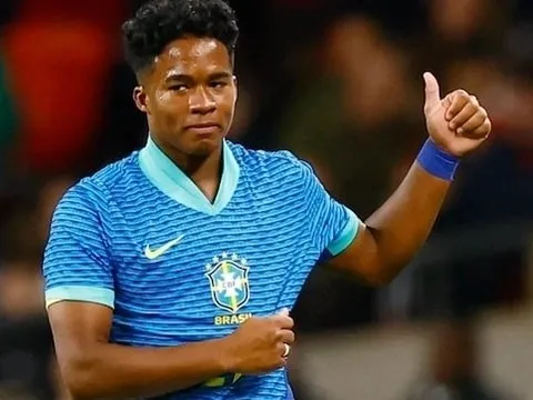 Endrick lạc nhịp ở tuyển Brazil