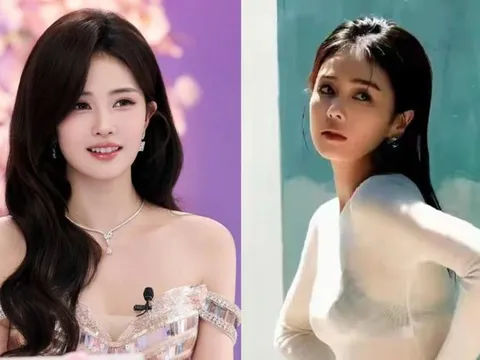 Bạch Lộc gây sốt khi mặc áo xuyên thấu