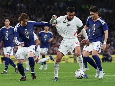 Nhật hạ tuyển Anh tại Wembley không còn là chuyện Cá tháng 4