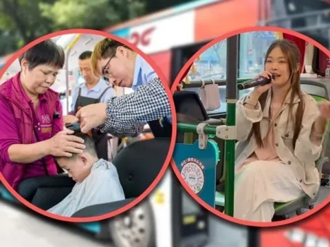 Có cơ hội, hãy trải nghiệm xe buýt giải trí ở Trung Quốc