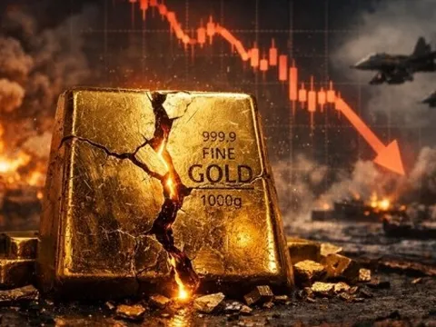 Giá vàng hôm nay 4/4/2026 'giằng co' quanh 4.600 USD/ounce trong cơn bão Trung Đông, nghịch lý tài sản trú ẩn an toàn không còn an toàn