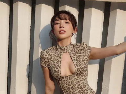 Tóc Tiên sợ hớ hênh