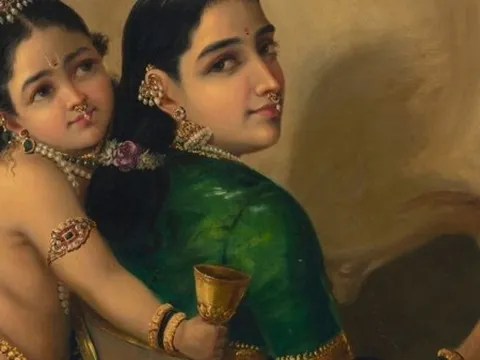 Bức tranh đắt nhất lịch sử hội họa Ấn Độ có giá gần 18 triệu USD