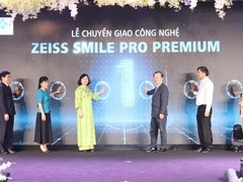 Bệnh viện mắt Sông Cầu đưa vào vận hành công nghệ SMILE PRO PREMIUM