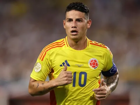 Tình trạng đáng lo của James Rodriguez