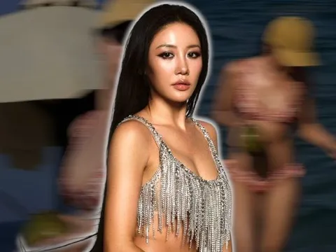 Văn Mai Hương chưng diện đồ bơi hai mảnh 'bốc lửa', Trương Quỳnh Anh nhận xét ngay 4 từ