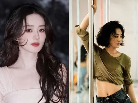 Triệu Lệ Dĩnh đẹp quyến rũ khi múa cột