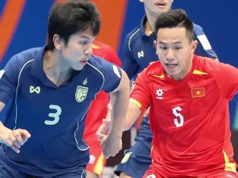 Futsal Việt Nam thua Thái Lan