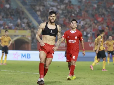 Thể Công Viettel thắng nhọc Thanh Hóa trong ngày HLV Popov nhận thẻ đỏ