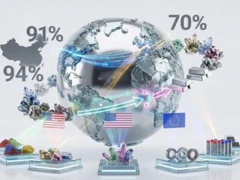 EU ‘bắt tay’ Mỹ phát triển cung ứng khoáng sản chiến lược nhằm giảm phụ thuộc vào Trung Quốc