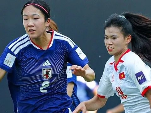 U20 nữ Việt Nam thảm bại trước Nhật Bản