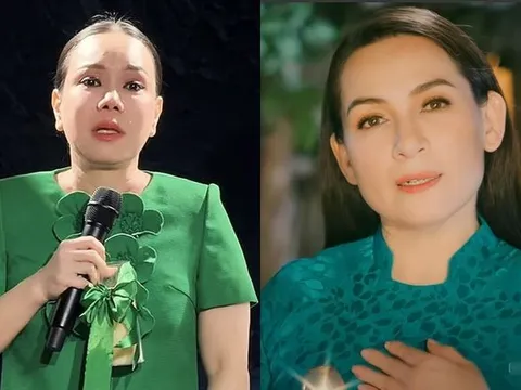 Việt Hương khóc tưởng nhớ Phi Nhung, hành động sau đó gây chú ý