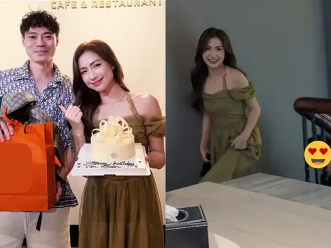 Hòa Minzy đưa người đặc biệt đến mừng sinh nhật Văn Toàn