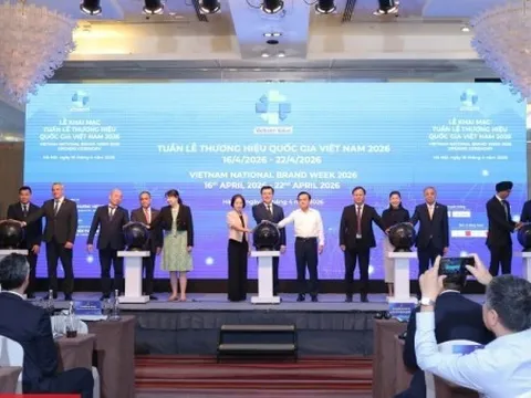 Chính thức khai mạc Tuần lễ Thương hiệu quốc gia Việt Nam 2026 và Diễn đàn Thương hiệu quốc gia Việt Nam trong kỷ nguyên mới