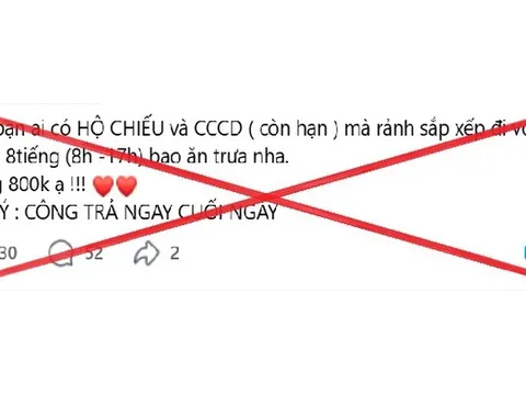 Cảnh báo thủ đoạn thuê người gom ngoại tệ bán "chợ đen", trả công tiền triệu mỗi ngày