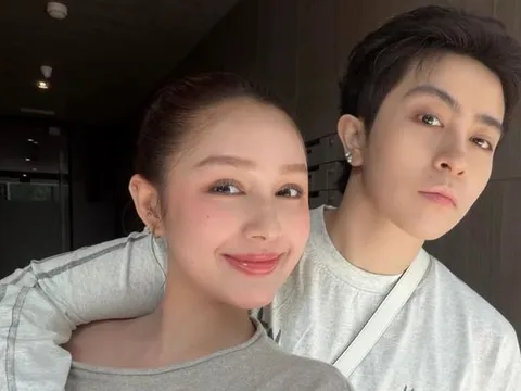 Xoài Non và Gil Lê tình tứ ở Thái Lan