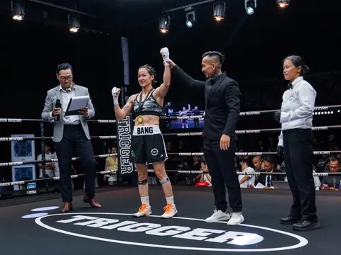 Người đẹp boxing Lê Thị Bằng trở lại ấn tượng
