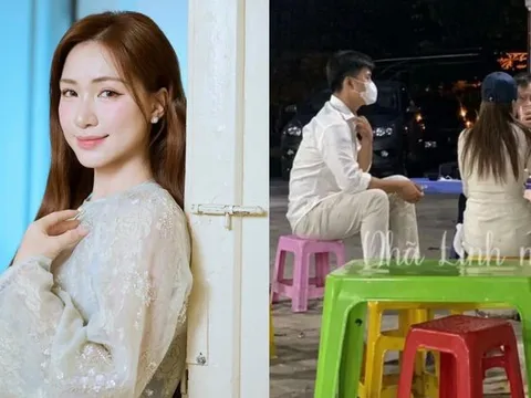 Khoảnh khắc hiếm hoi của Hòa Minzy bên chồng sắp cưới