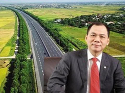 Tin vui tại dự án cao tốc 124 km do liên danh Vingroup của tỷ phú Phạm Nhật Vượng đầu tư