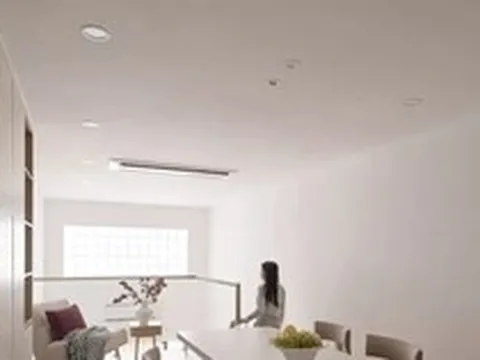 Cải tạo nhà 4 tầng hẹp ngang trong hẻm thành không gian sống thoáng đãng