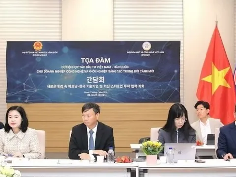 Việt Nam-Hàn Quốc đẩy mạnh hợp tác đầu tư cho doanh nghiệp công nghệ