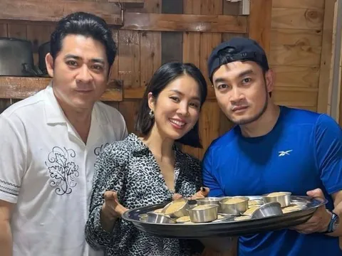 Chuyện gì xảy ra khi Lê Phương gặp lại 2 nam đồng nghiệp thân thiết?