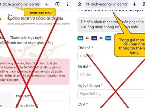 Nhận được tin nhắn "phạt nguội" này, người dân cảnh giác kẻo mất tiền