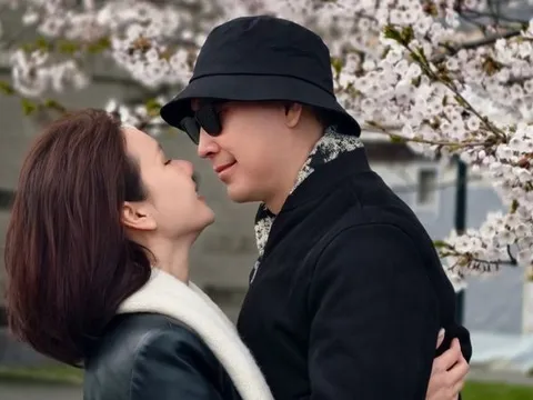 Hương Giang tình tứ bên 'nửa kia' tại Nhật Bản