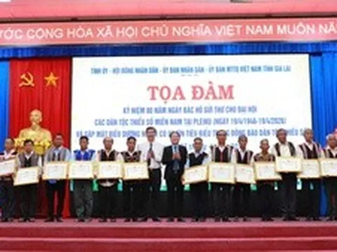 Gia Lai: Kỷ niệm 80 năm Ngày Bác Hồ gửi thư cho Đại hội các dân tộc thiểu số miền Nam