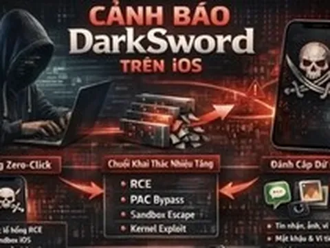 Cảnh báo bộ công cụ DarkSword 'tấn công' chiếm quyền kiểm soát thiết bị iphone