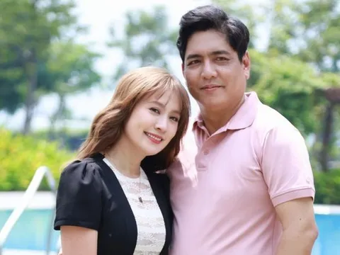 Vợ chồng diễn viên Thanh Thúy báo tin mừng sau 17 năm